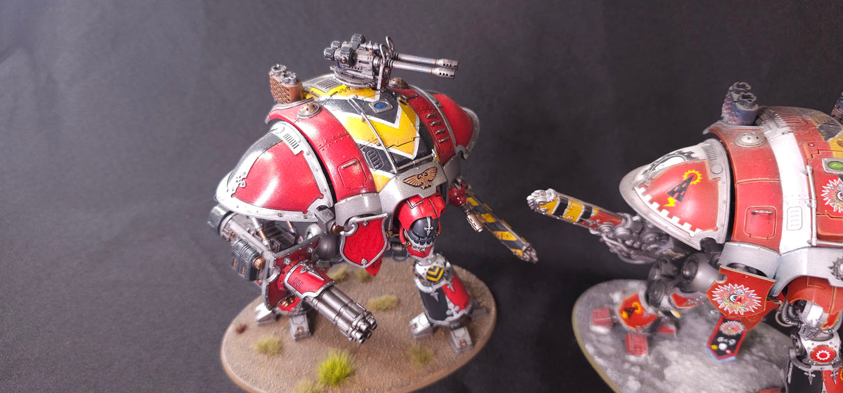 Warhammer 40,000 - Imperial Knights - Magnetized Painted Army - Epic Duck Studios Paintwork