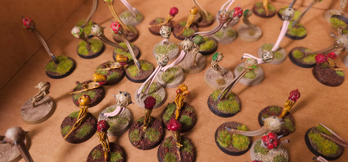 Warhammer 40,000 - Tyranids - 60+ Painted Spore Mines