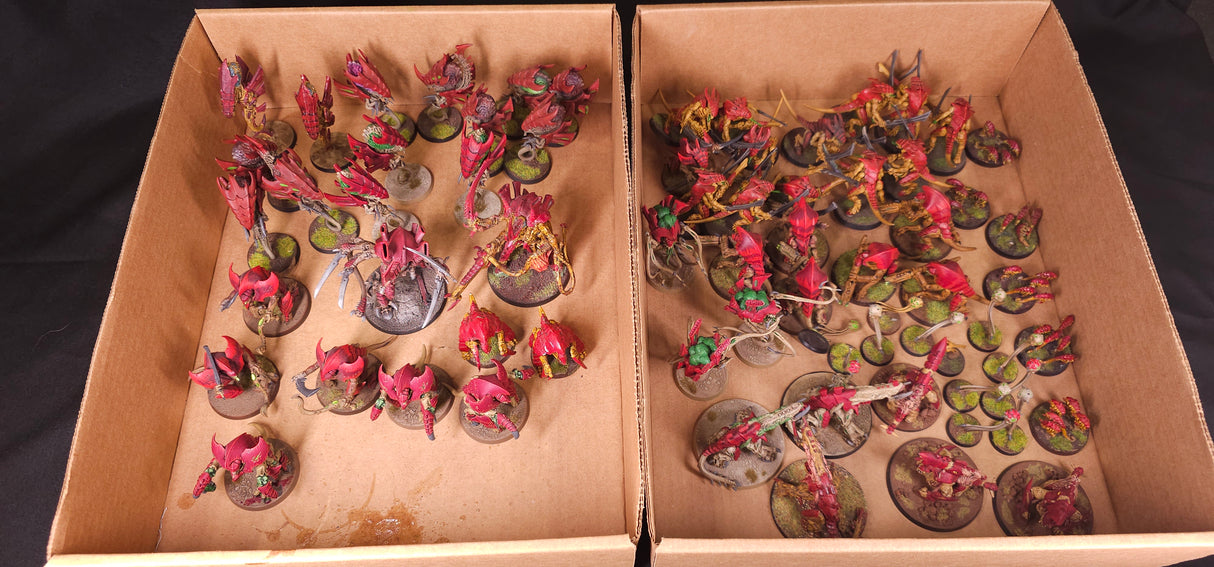 Warhammer 40,000 - Tyranids - Painted Synapse & Support Army