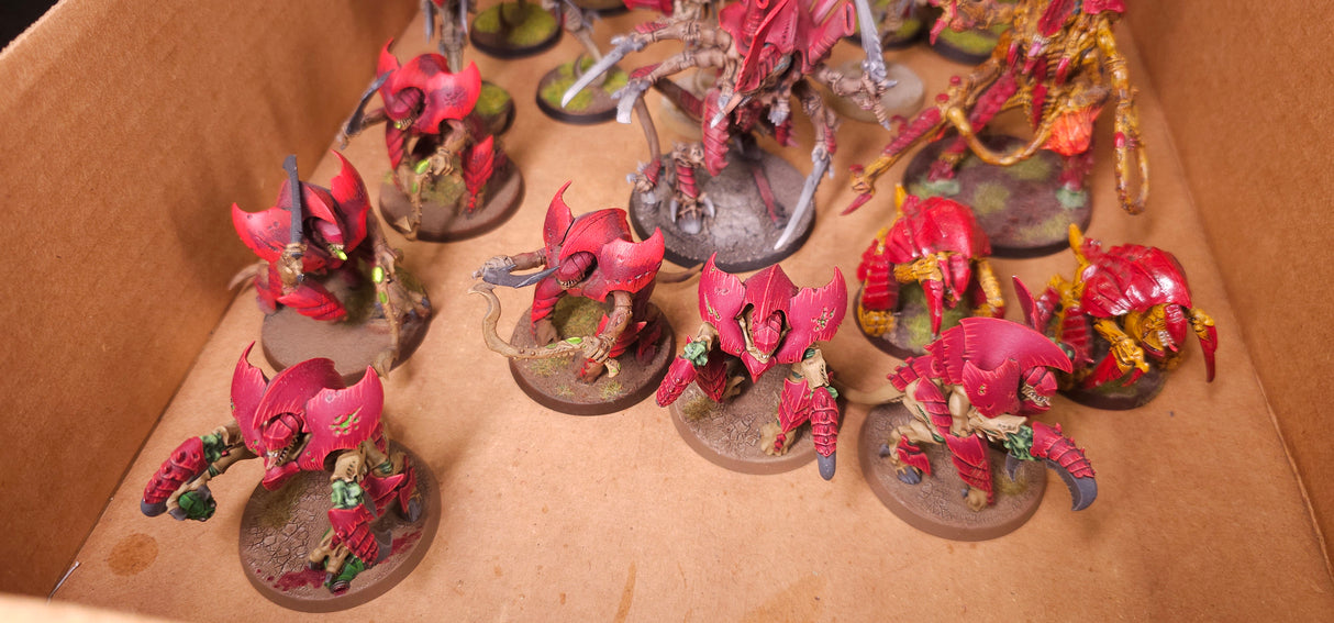 Warhammer 40,000 - Tyranids - Painted Synapse & Support Army