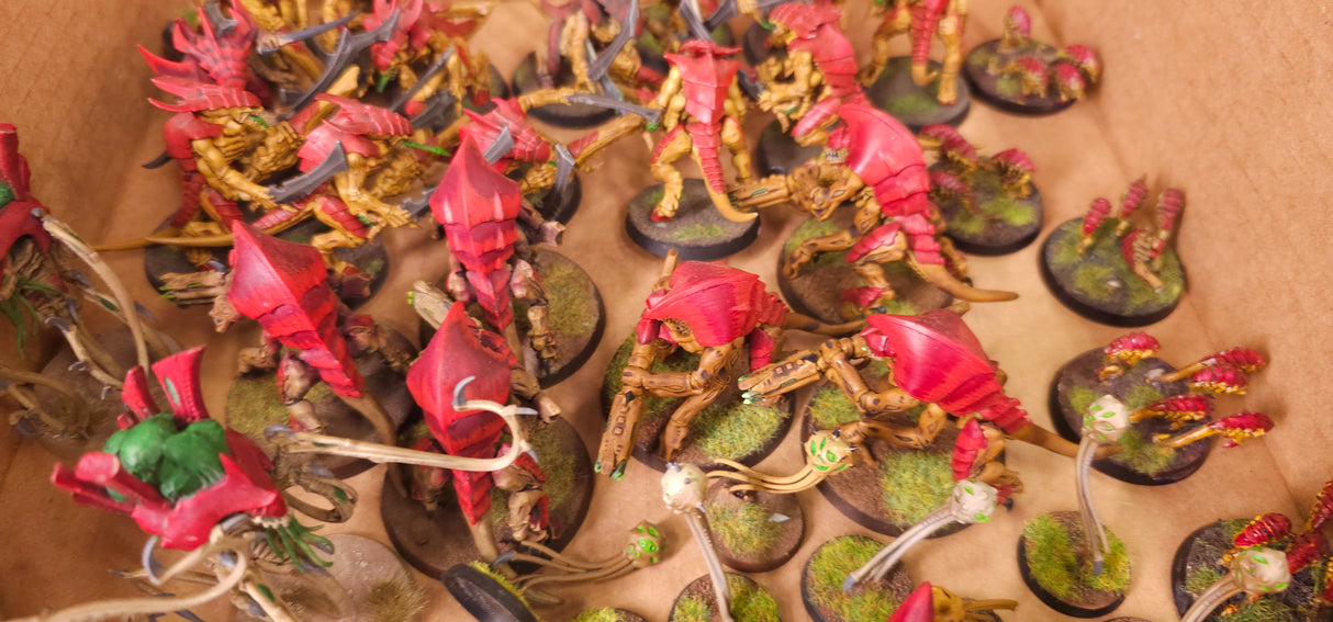 Warhammer 40,000 - Tyranids - Painted Synapse & Support Army