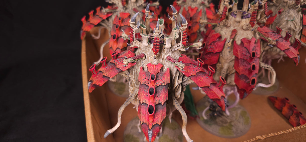 Warhammer 40,000 - Tyranids - 5 Painted Tyrannocytes