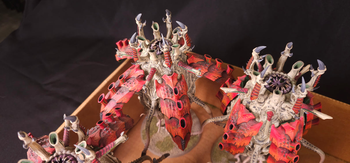 Warhammer 40,000 - Tyranids - 5 Painted Tyrannocytes