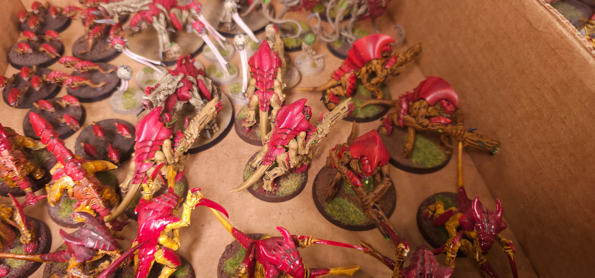 Warhammer 40,000 - Tyranids - Painted Swarm & Support Army