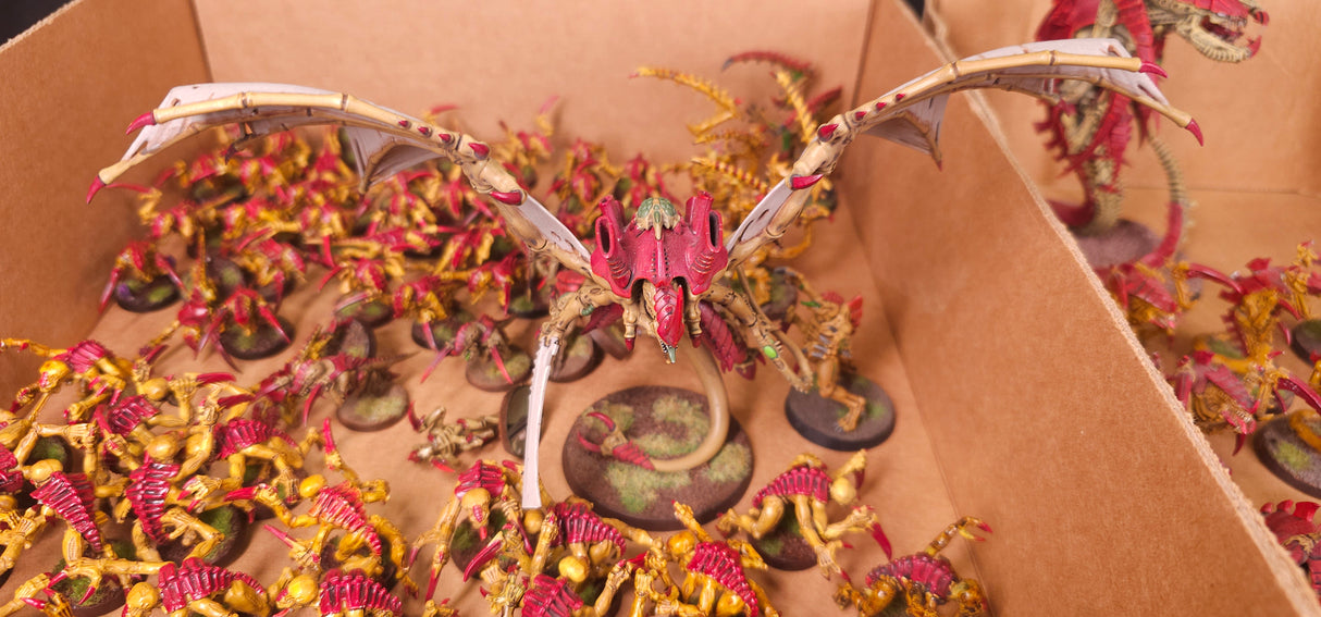 Warhammer 40,000 - Tyranids - Painted Vanguard, Swarm & Monster Army