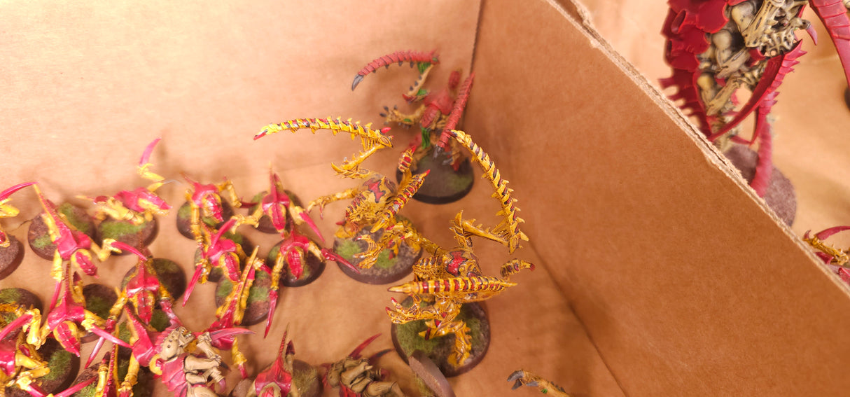 Warhammer 40,000 - Tyranids - Painted Vanguard, Swarm & Monster Army
