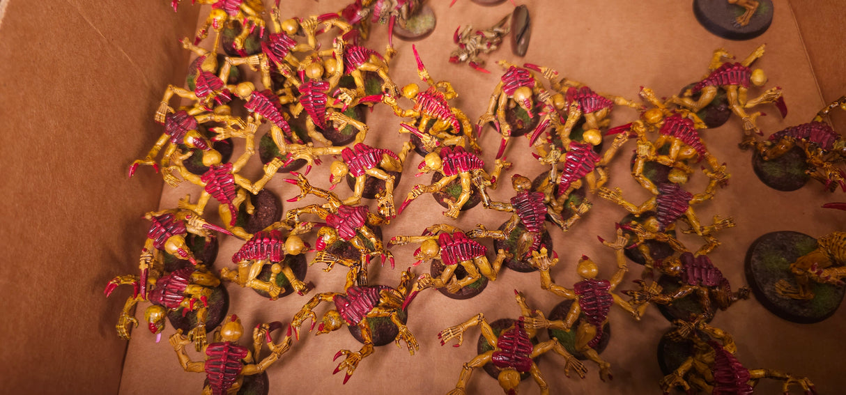 Warhammer 40,000 - Tyranids - Painted Vanguard, Swarm & Monster Army