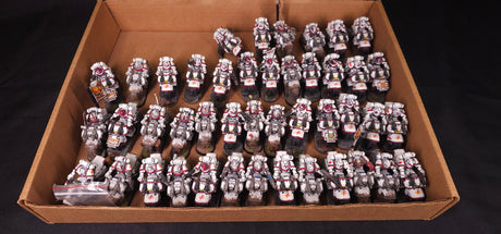 Warhammer 40,000 - White Scars - Painted Bike & Vehicle Army