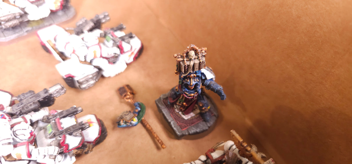 Warhammer 40,000 - White Scars - Painted Bike & Vehicle Army