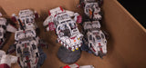 Warhammer 40,000 - White Scars - Painted Bike & Vehicle Army
