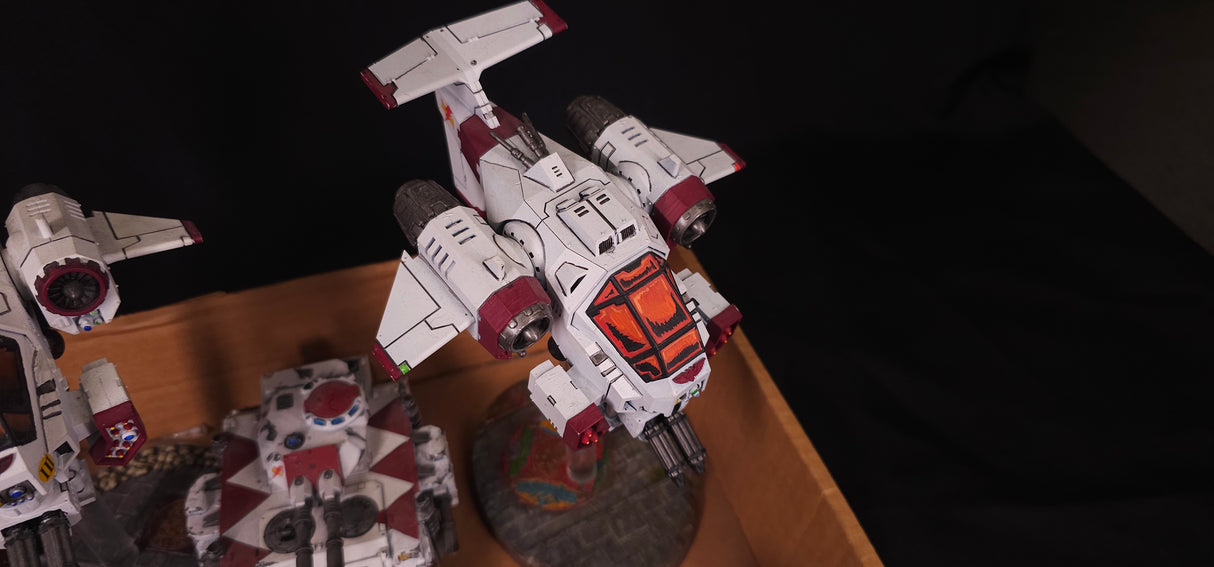 Warhammer 40,000 - White Scars - Painted Bike & Vehicle Army