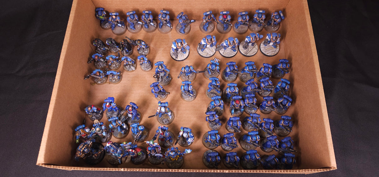 Warhammer 40,000 - Ultramarines - Painted Infantry, Vehicle & Aircraft Army