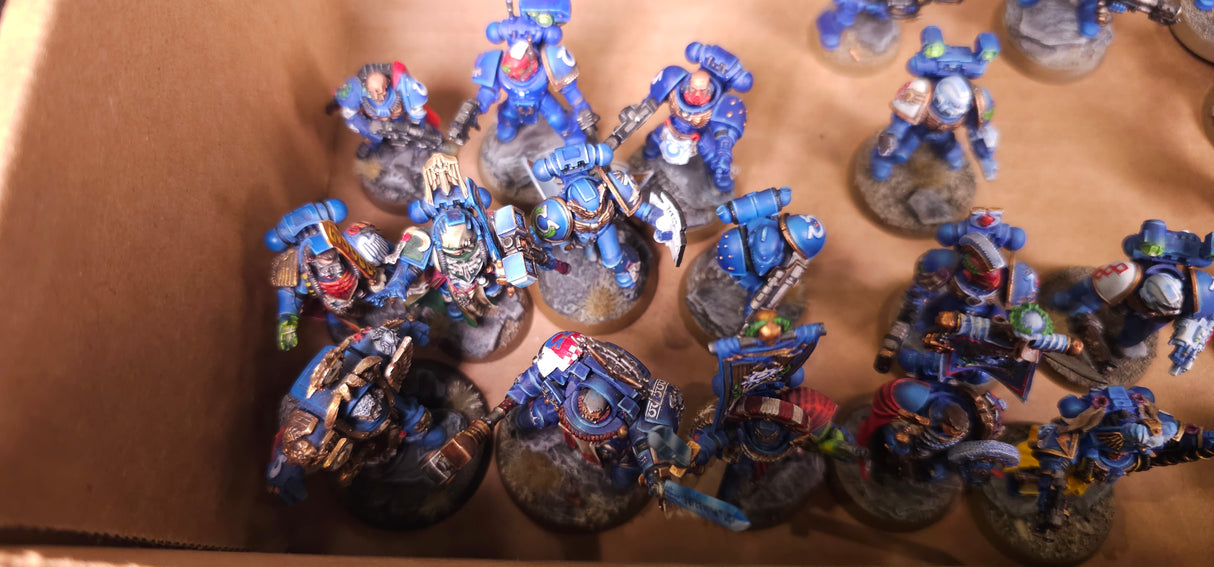 Warhammer 40,000 - Ultramarines - Painted Infantry, Vehicle & Aircraft Army