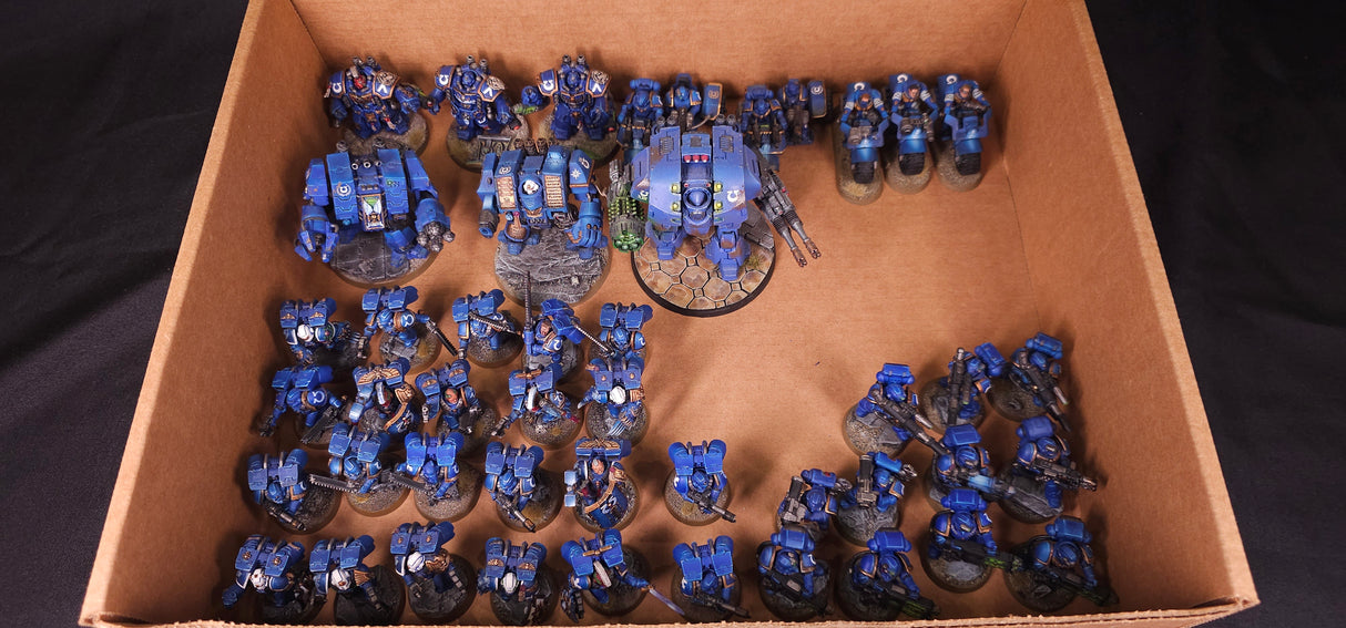Warhammer 40,000 - Ultramarines - Painted Infantry, Vehicle & Aircraft Army