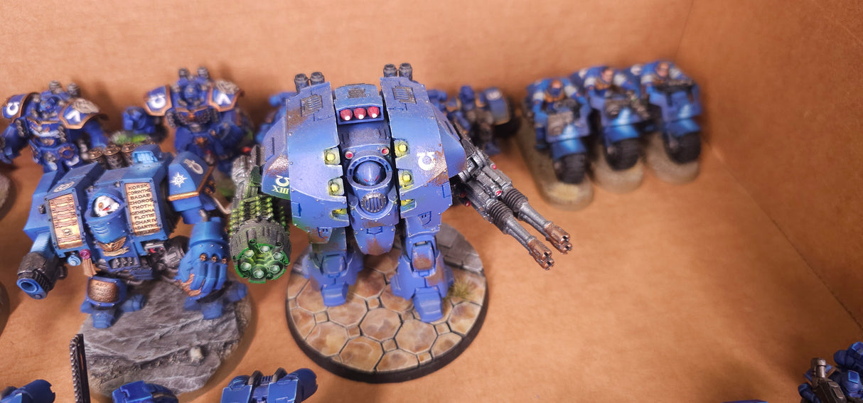 Warhammer 40,000 - Ultramarines - Painted Infantry, Vehicle & Aircraft Army