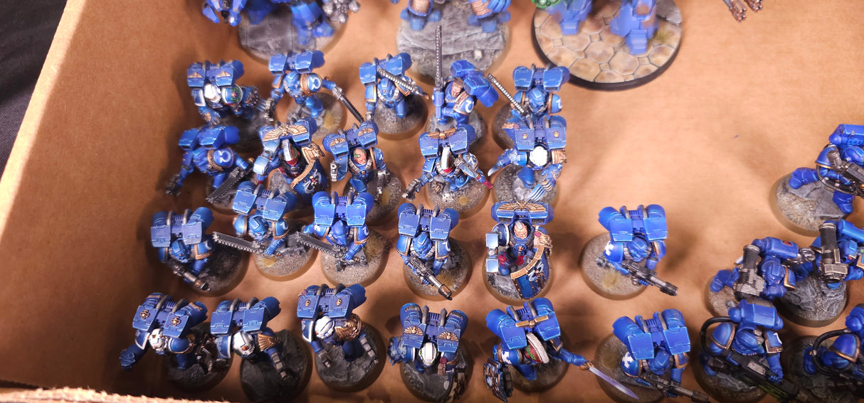 Warhammer 40,000 - Ultramarines - Painted Infantry, Vehicle & Aircraft Army