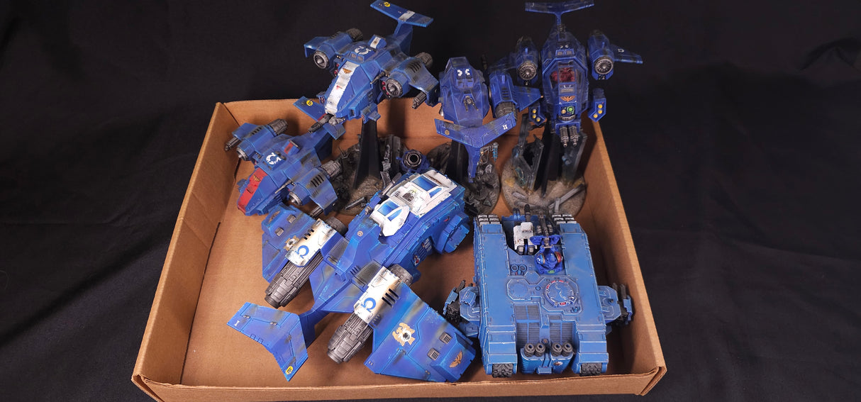 Warhammer 40,000 - Ultramarines - Painted Infantry, Vehicle & Aircraft Army