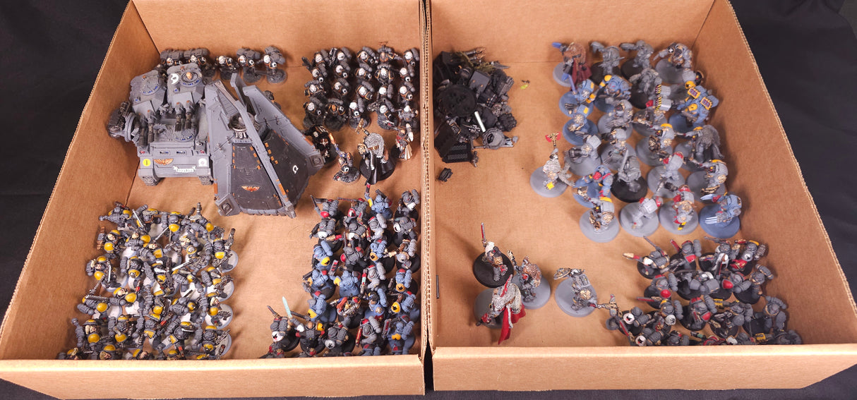 Warhammer 40,000 - Space Marines - Firstborn & Space Wolves Project Army