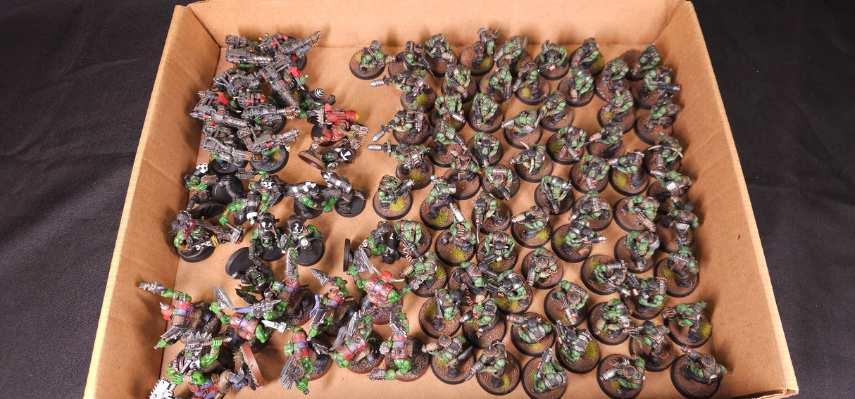 Warhammer 40,000 - Orks - Painted Infantry, Walkers & Vehicle Army