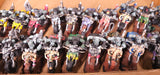Warhammer 40,000 - Orks - Painted Warbiker Mob with Painboy