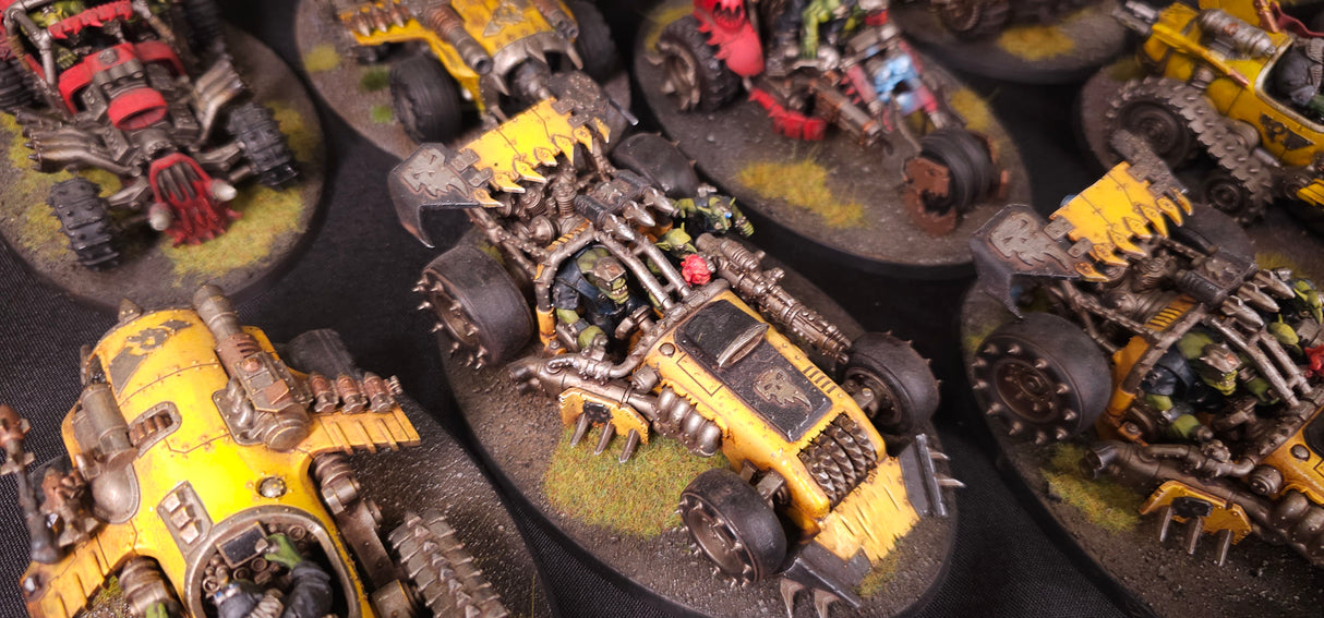 Warhammer 40,000 - Orks - 10-Vehicle Speed Freeks Buggy Lot