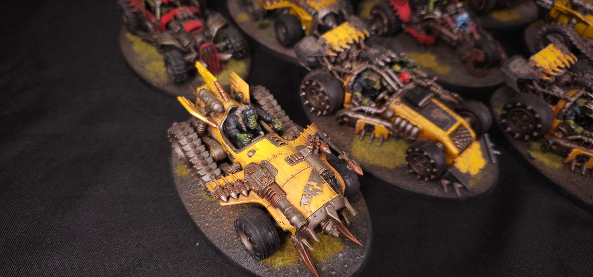 Warhammer 40,000 - Orks - 10-Vehicle Speed Freeks Buggy Lot