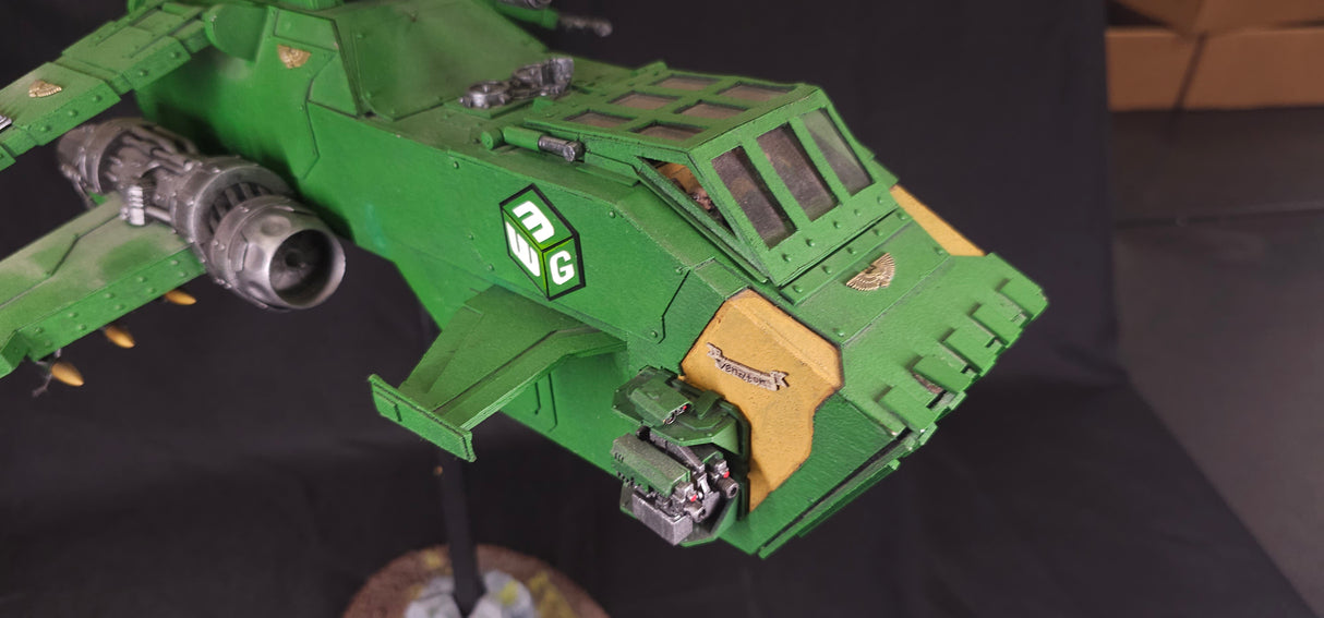 Warhammer 40,000 - Space Marines - Custom-Built Thunderhawk - Sentinels of the Forge