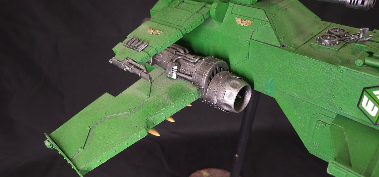 Warhammer 40,000 - Space Marines - Custom-Built Thunderhawk - Sentinels of the Forge