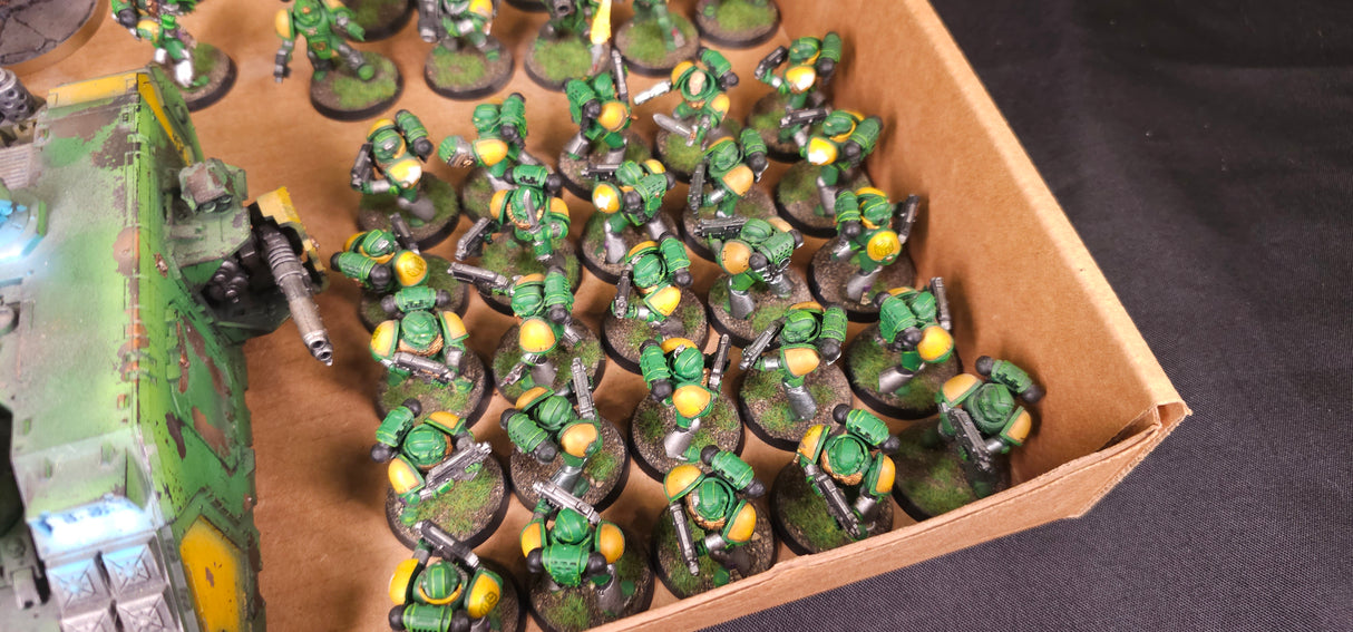 Warhammer 40,000 - Space Marines - Sentinels of the Forge Painted Army #1