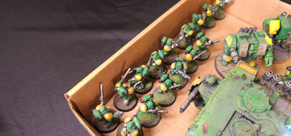 Warhammer 40,000 - Space Marines - Sentinels of the Forge Painted Army #1