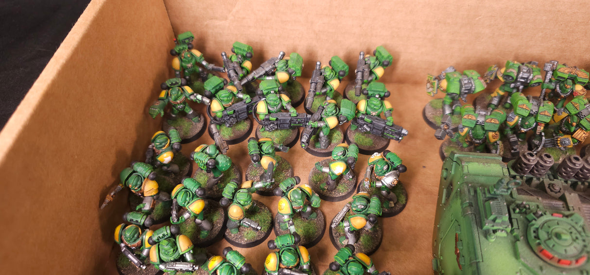 Warhammer 40,000 - Space Marines - Sentinels of the Forge Painted Army #2
