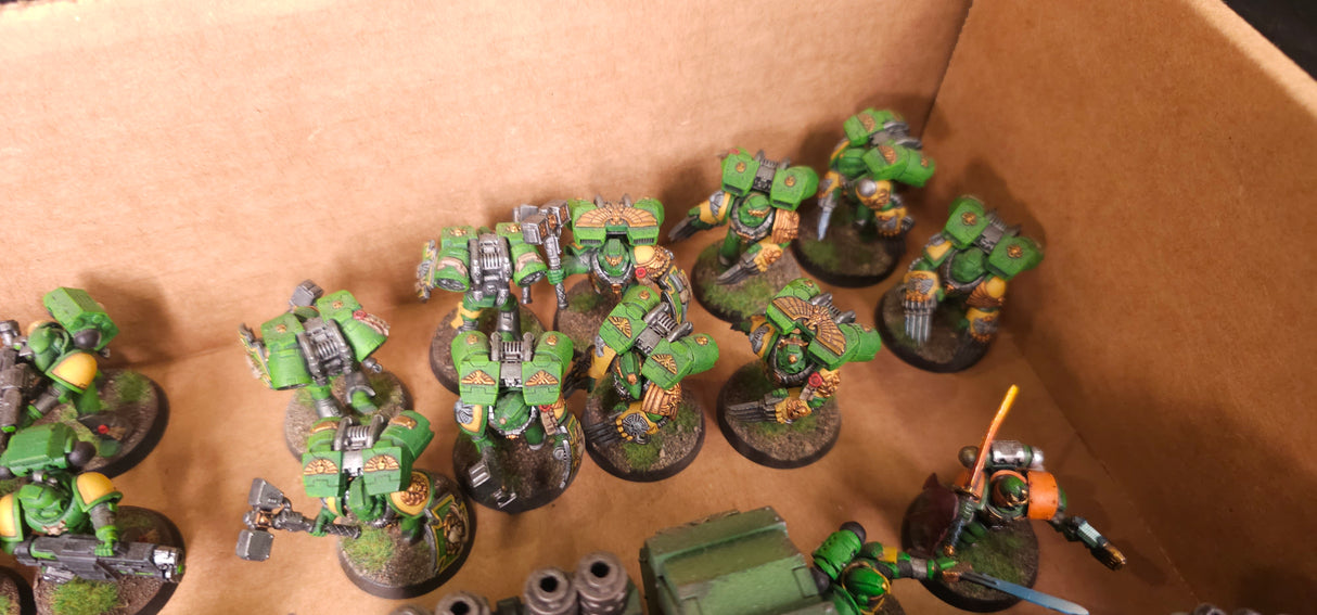 Warhammer 40,000 - Space Marines - Sentinels of the Forge Painted Army #2