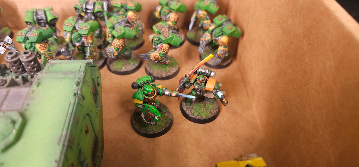 Warhammer 40,000 - Space Marines - Sentinels of the Forge Painted Army #2