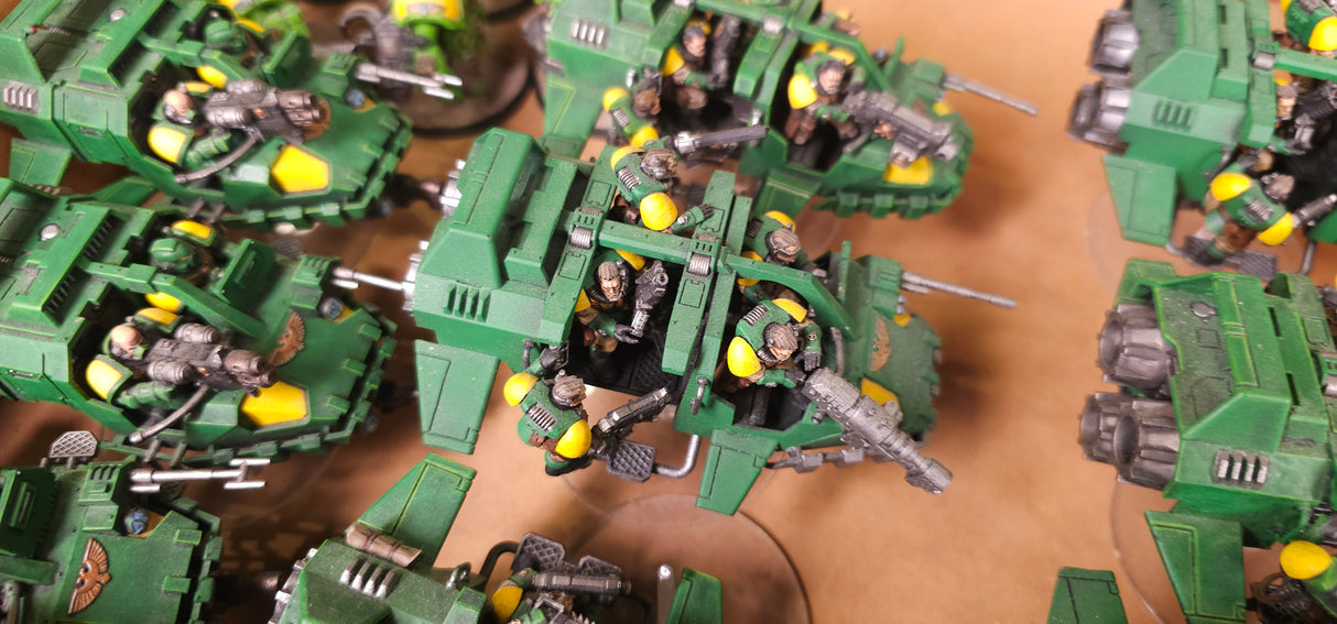 Warhammer 40,000 - Space Marines - Sentinels of the Forge Land Speeder & Centurion Lot