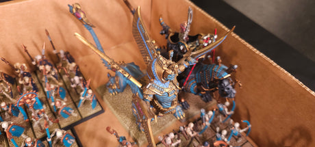 Warhammer: The Old World - Tomb Kings of Khemri - Painted Sphinx & Chariot Army