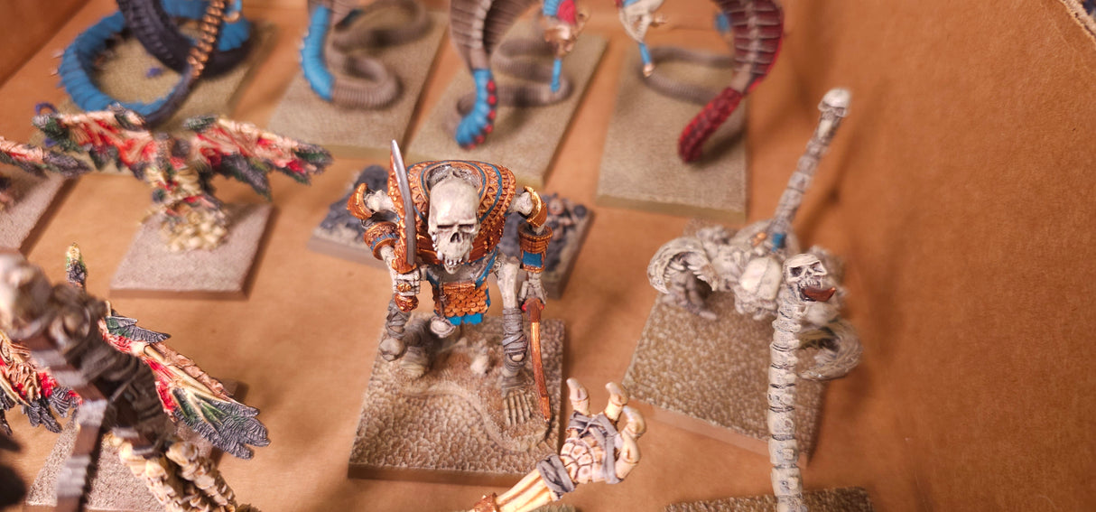 Warhammer: The Old World - Tomb Kings of Khemri - Painted Infantry, Chariot & Construct Army