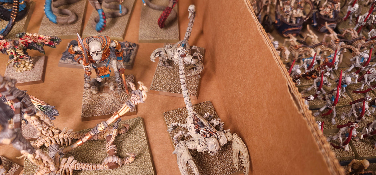 Warhammer: The Old World - Tomb Kings of Khemri - Painted Infantry, Chariot & Construct Army