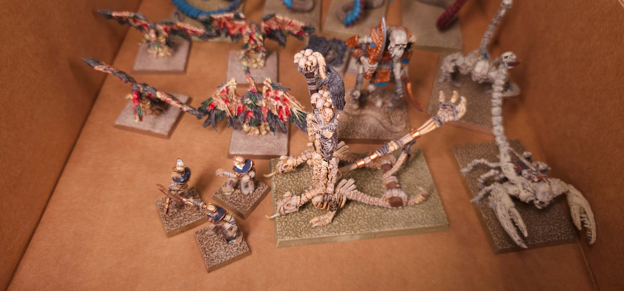 Warhammer: The Old World - Tomb Kings of Khemri - Painted Infantry, Chariot & Construct Army