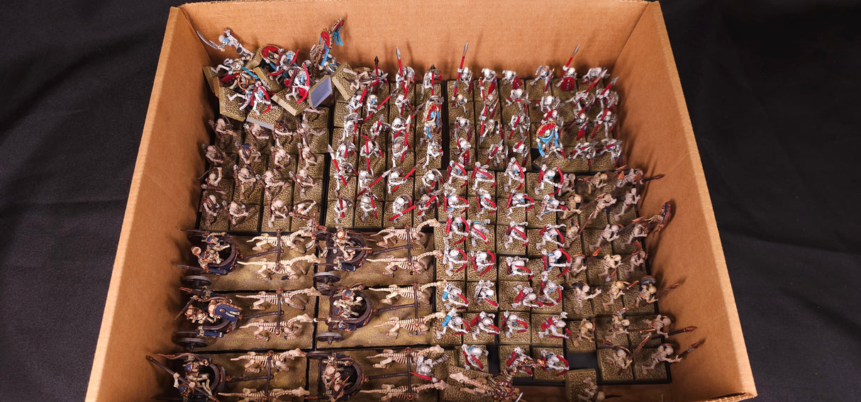 Warhammer: The Old World - Tomb Kings of Khemri - Painted Infantry, Chariot & Construct Army