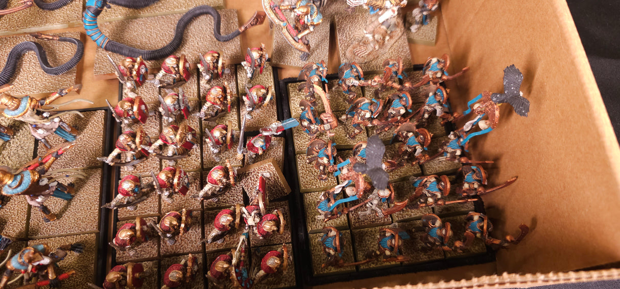 Warhammer: The Old World - Tomb Kings of Khemri - Painted Elite & Construct Army