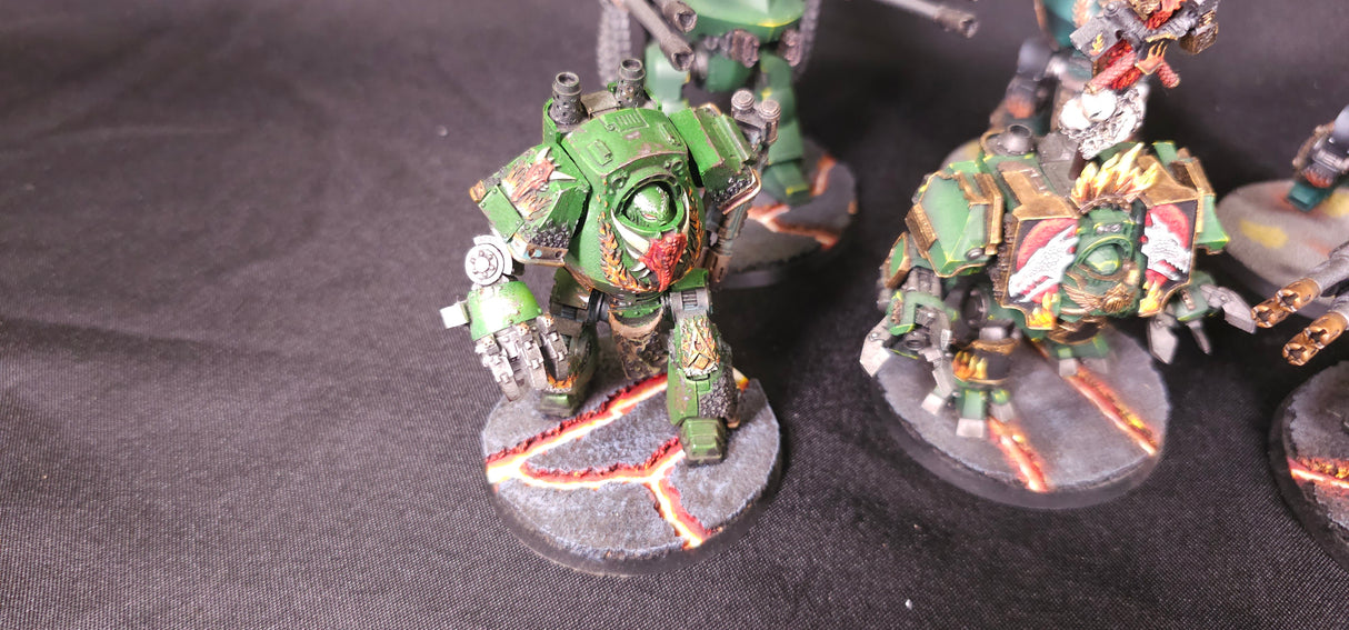 Horus Heresy - Salamanders - Six Dreadnought & Infantry Army