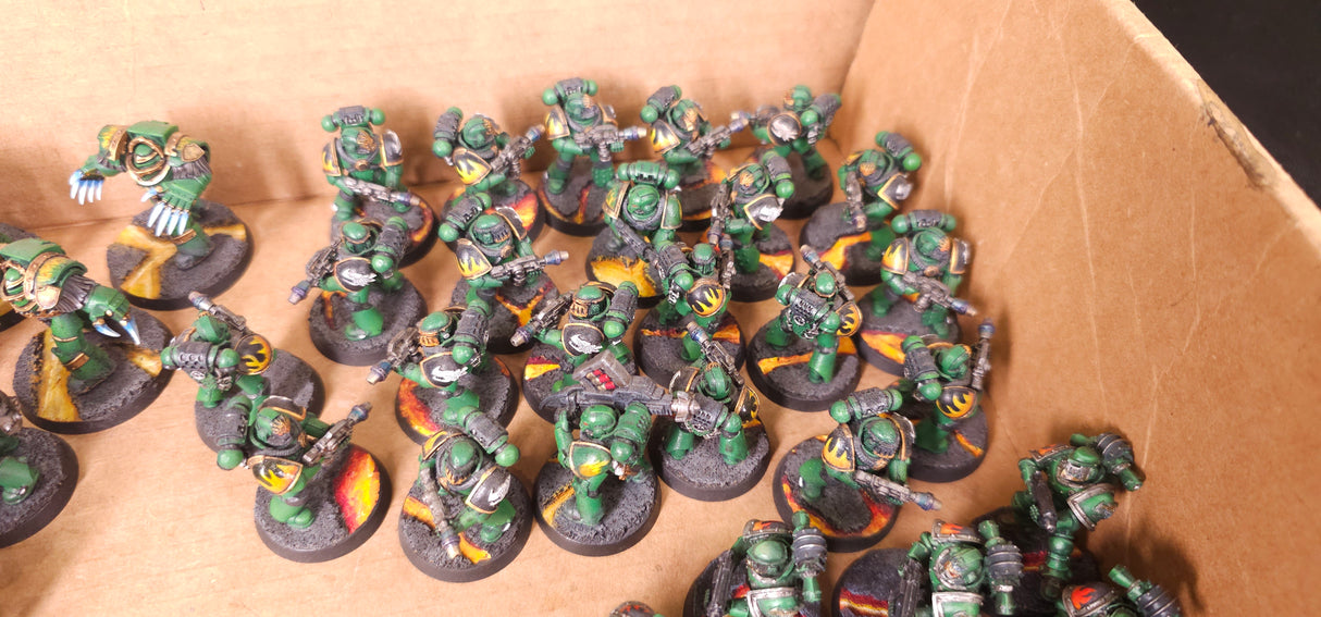 Horus Heresy - Salamanders - Six Dreadnought & Infantry Army