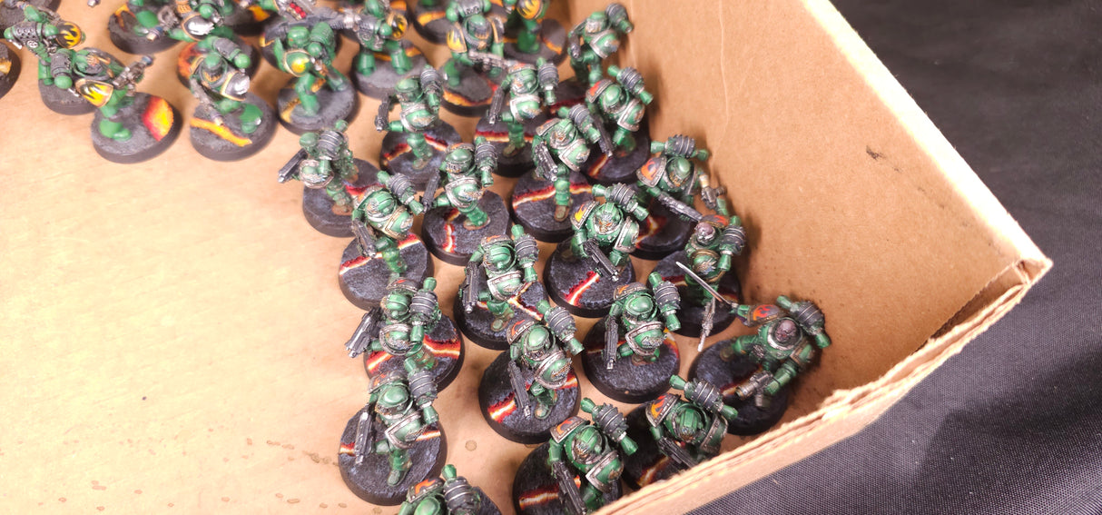 Horus Heresy - Salamanders - Six Dreadnought & Infantry Army