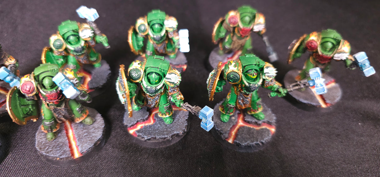 Horus Heresy - Salamanders - Painted Firedrake & Armoured Army