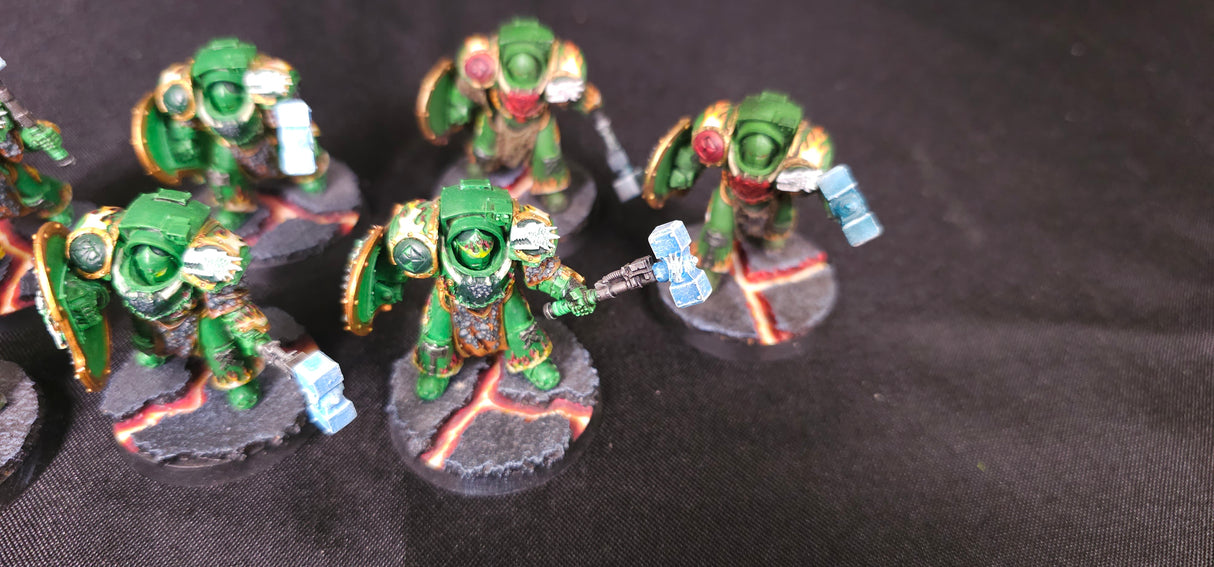 Horus Heresy - Salamanders - Painted Firedrake & Armoured Army