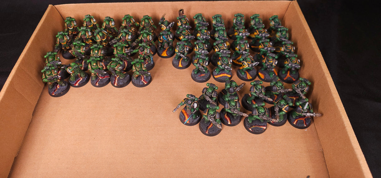 Horus Heresy - Salamanders - Painted Firedrake & Armoured Army