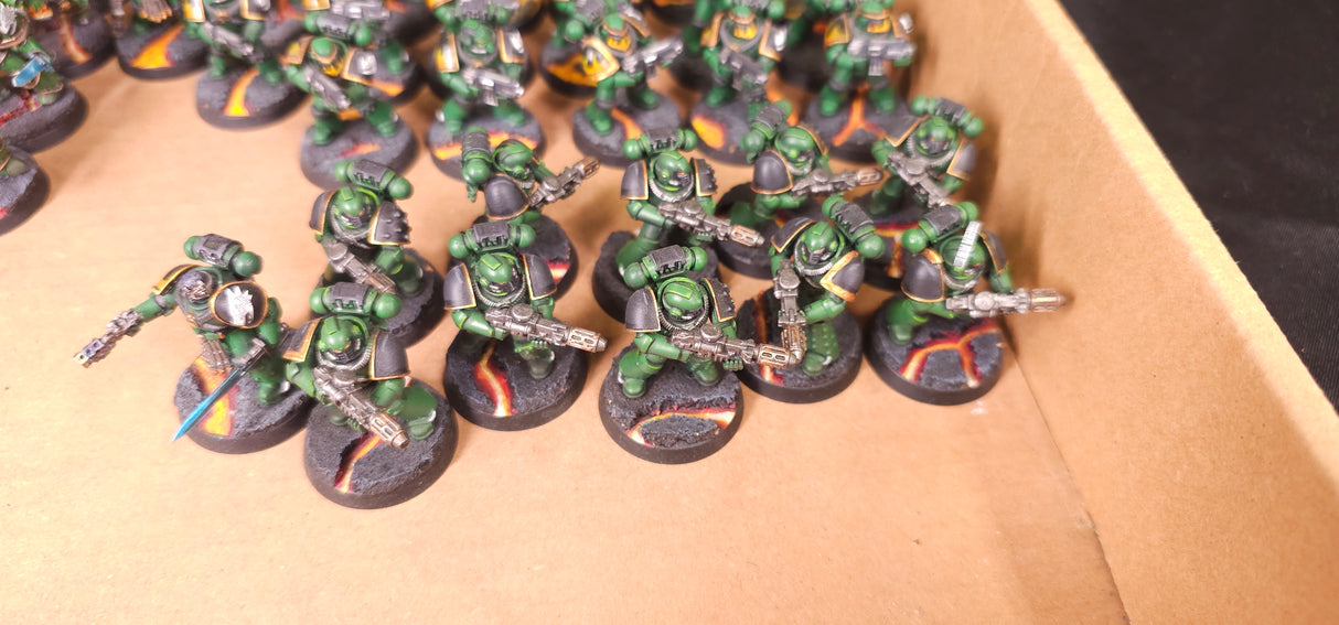 Horus Heresy - Salamanders - Painted Firedrake & Armoured Army