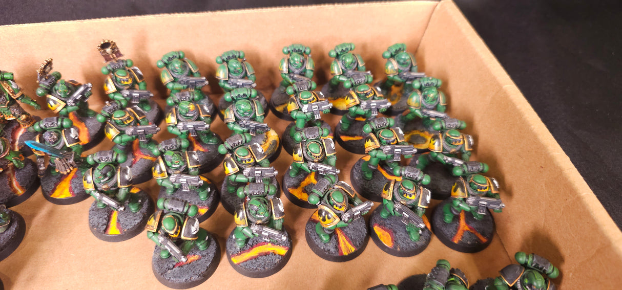 Horus Heresy - Salamanders - Painted Firedrake & Armoured Army