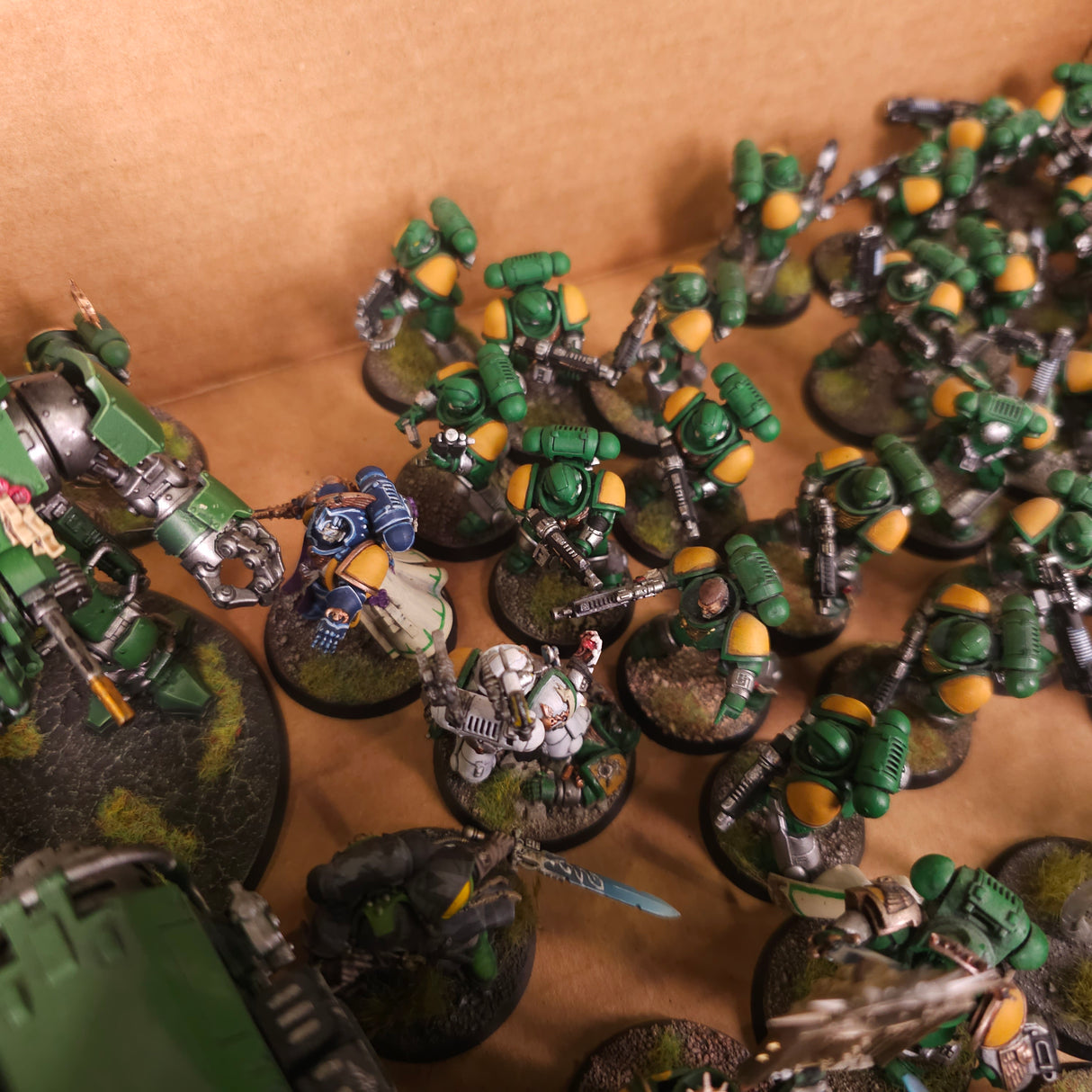 Warhammer 40,000 - Space Marines - Painted Primaris Army #2 - Sentinels of the Forge