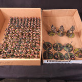 Warhammer 40,000 - Astra Militarum Catachan - Painted Infantry & Sentinel Army